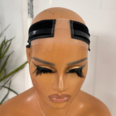 Estelle Luxe Lace Grip Wig Band – Adjustable Velvet No-Slip Band with Transparent Lace - EstelleLuxeWigs